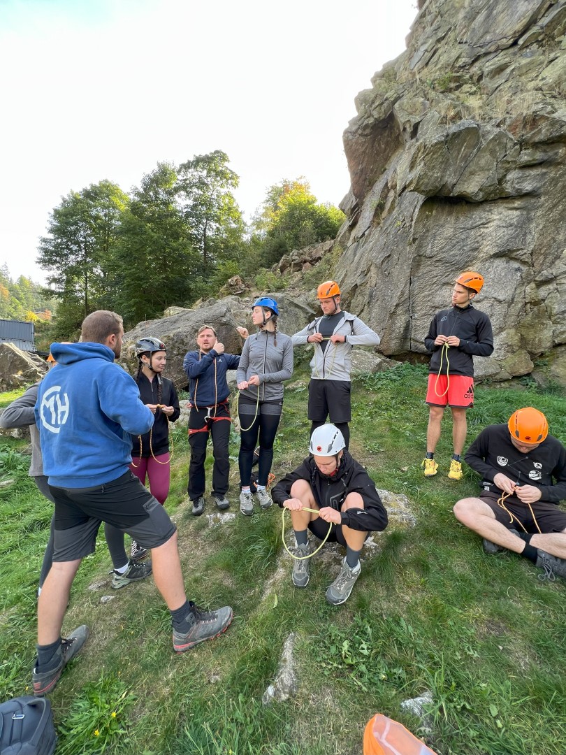 Local Training at Via Ferrata Vir