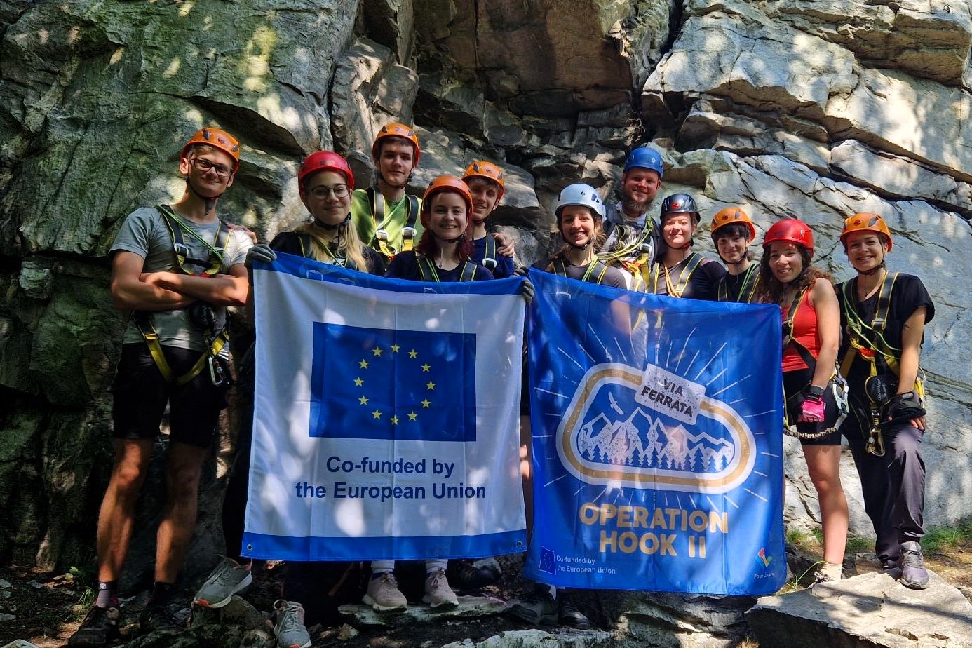 Local Training at Via Ferrata in Zobor