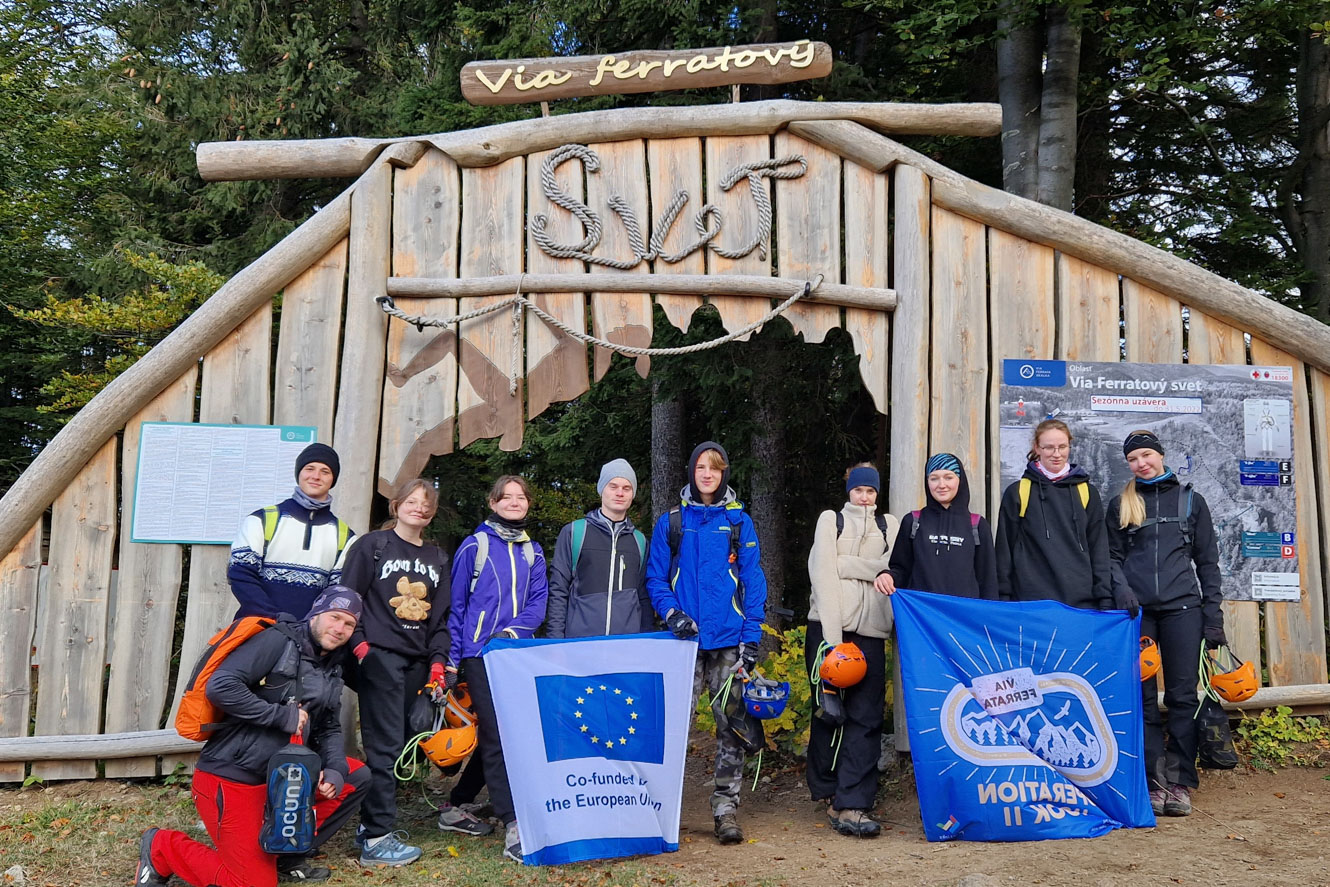 Local Training in Via Ferrata Skalka