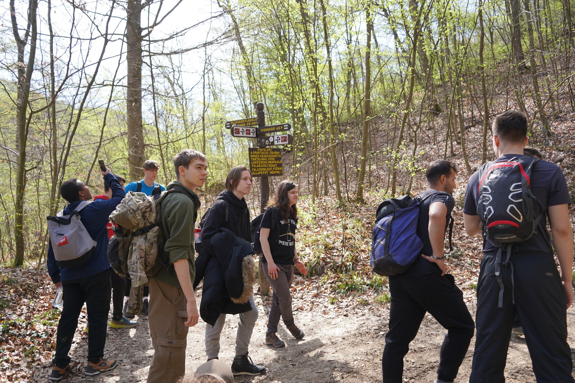 HUHSM1 Hike In Visegrad