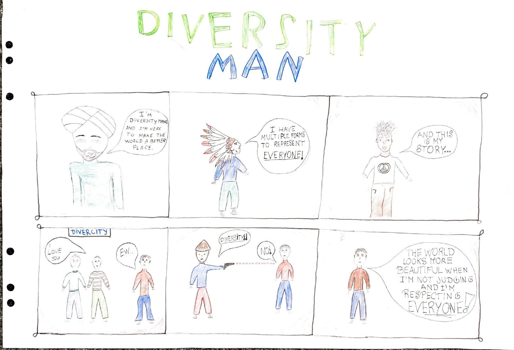 Stories: Diversity Man