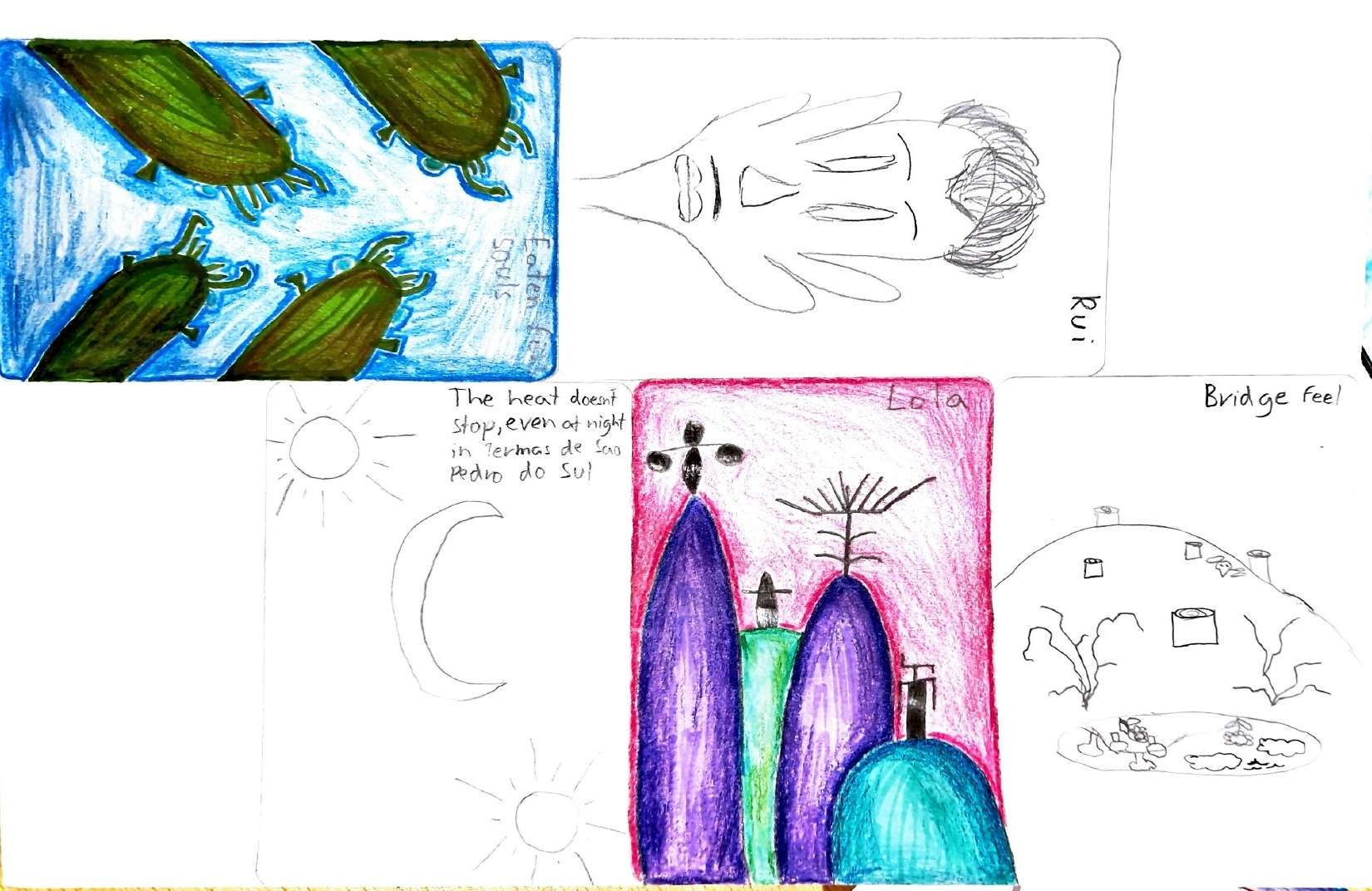 Amazing artwork by participants