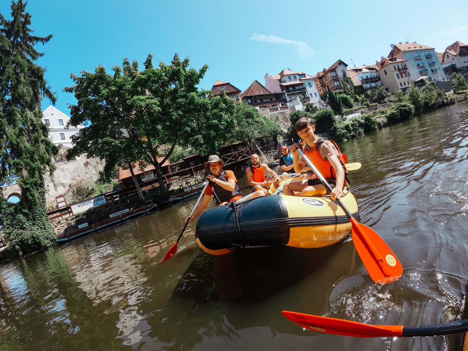 Rafting Training in Czechia
