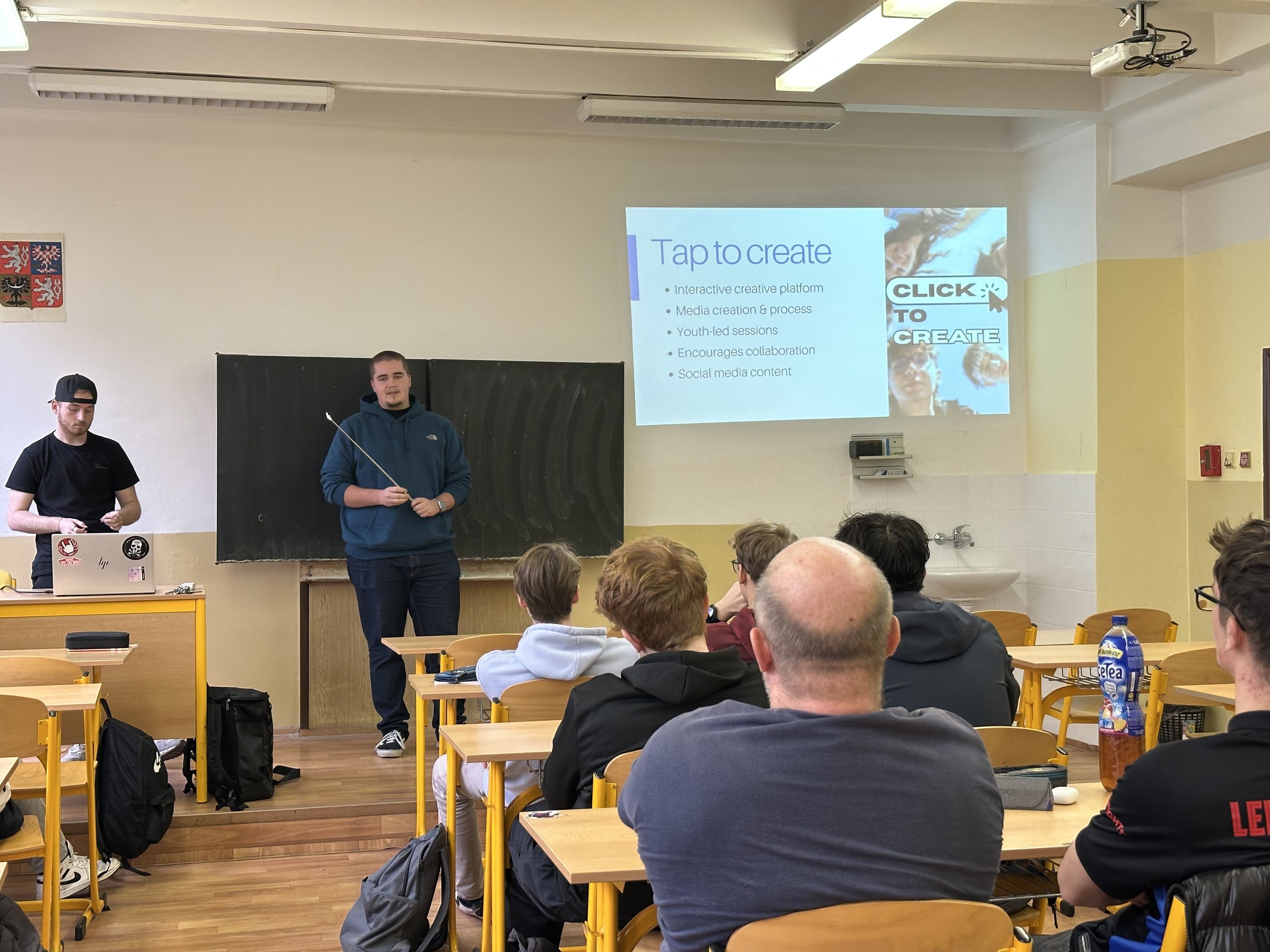 Tap To Create dissemination - Pilsen, Czechia - DEOR