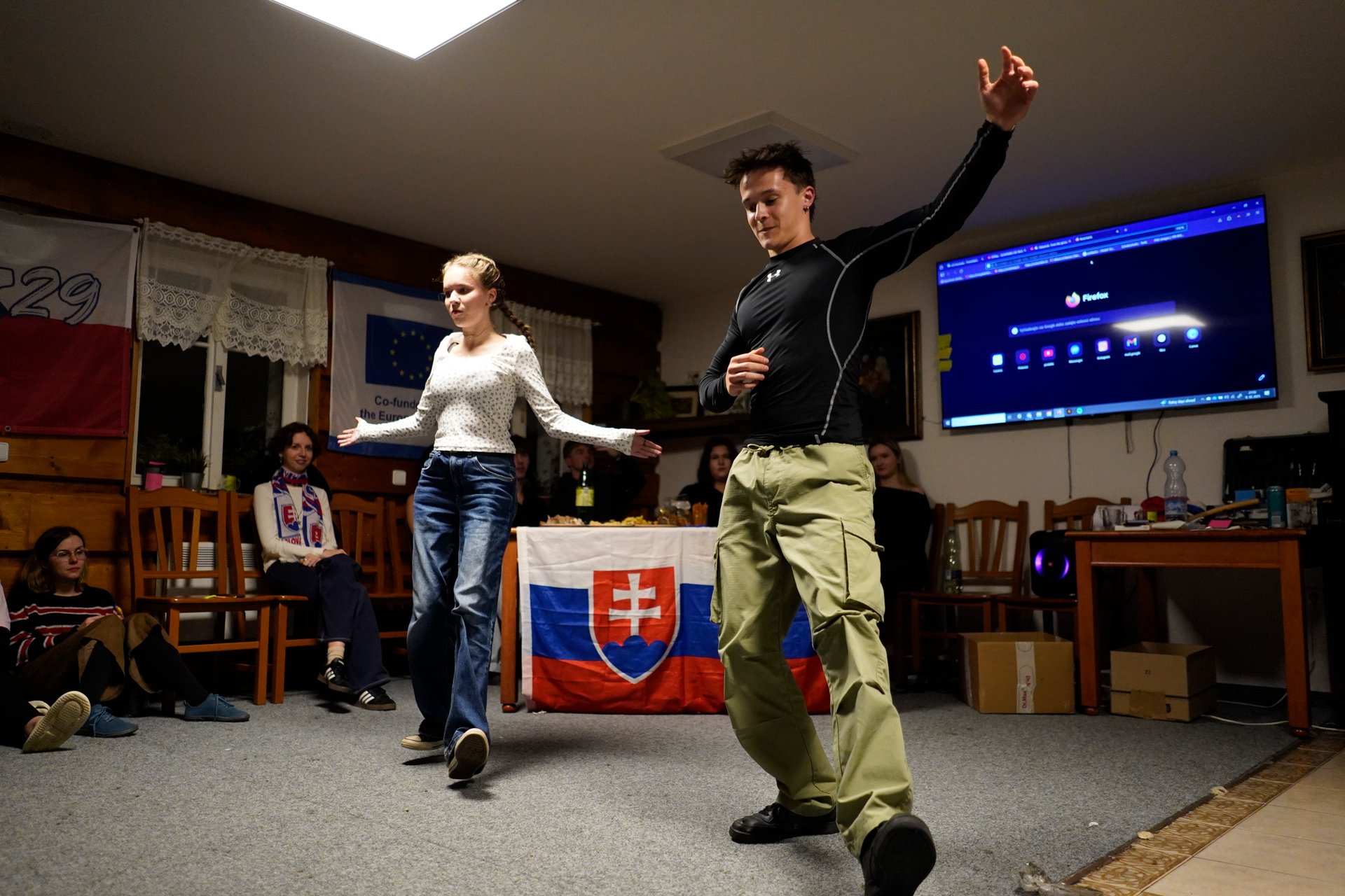 A dance that got the whole room going
