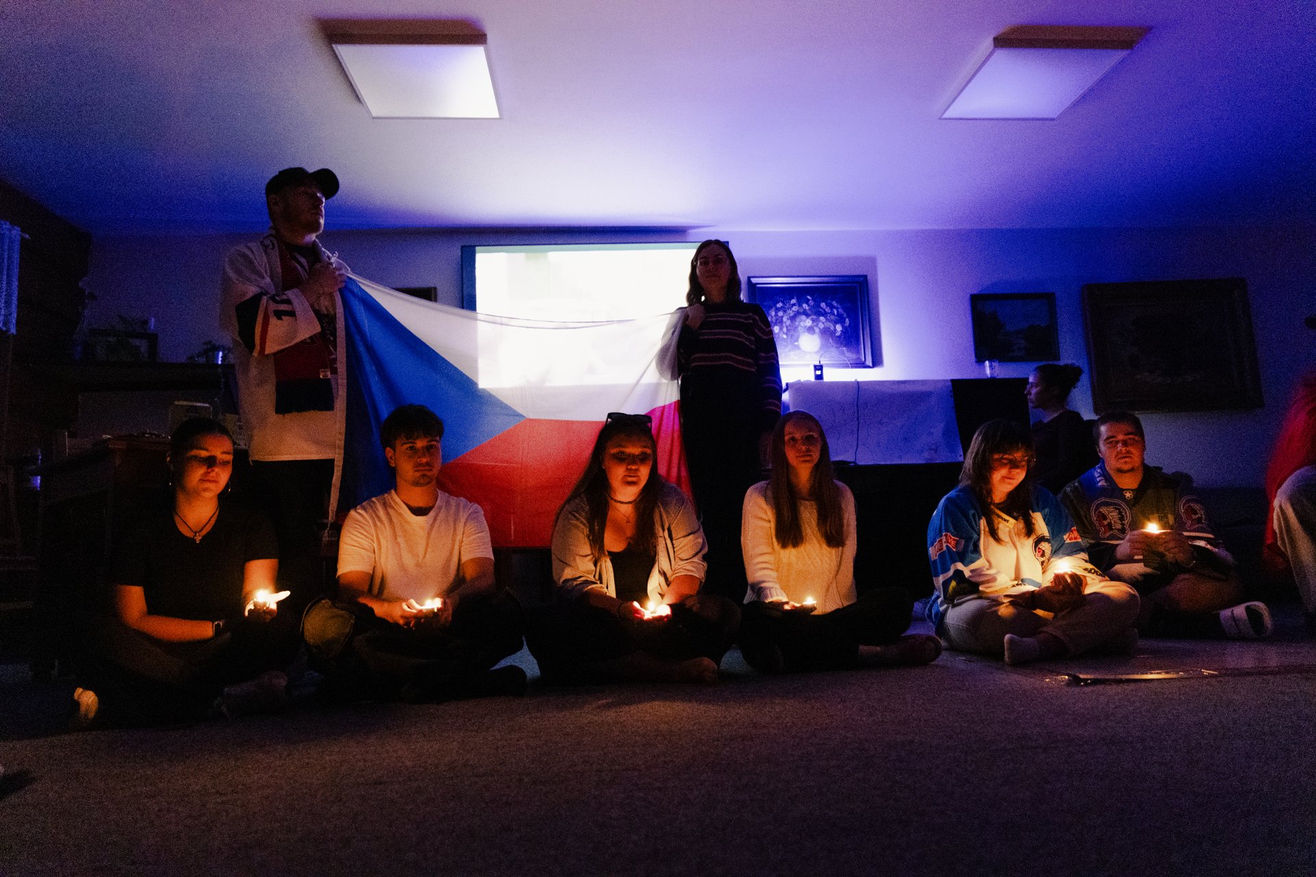 A candlelit Czech Cultural Night