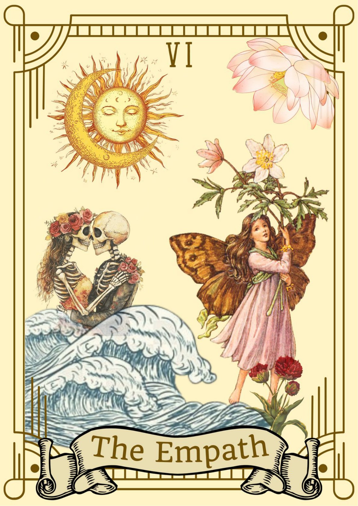 A participant's tarot card, "The Empath"