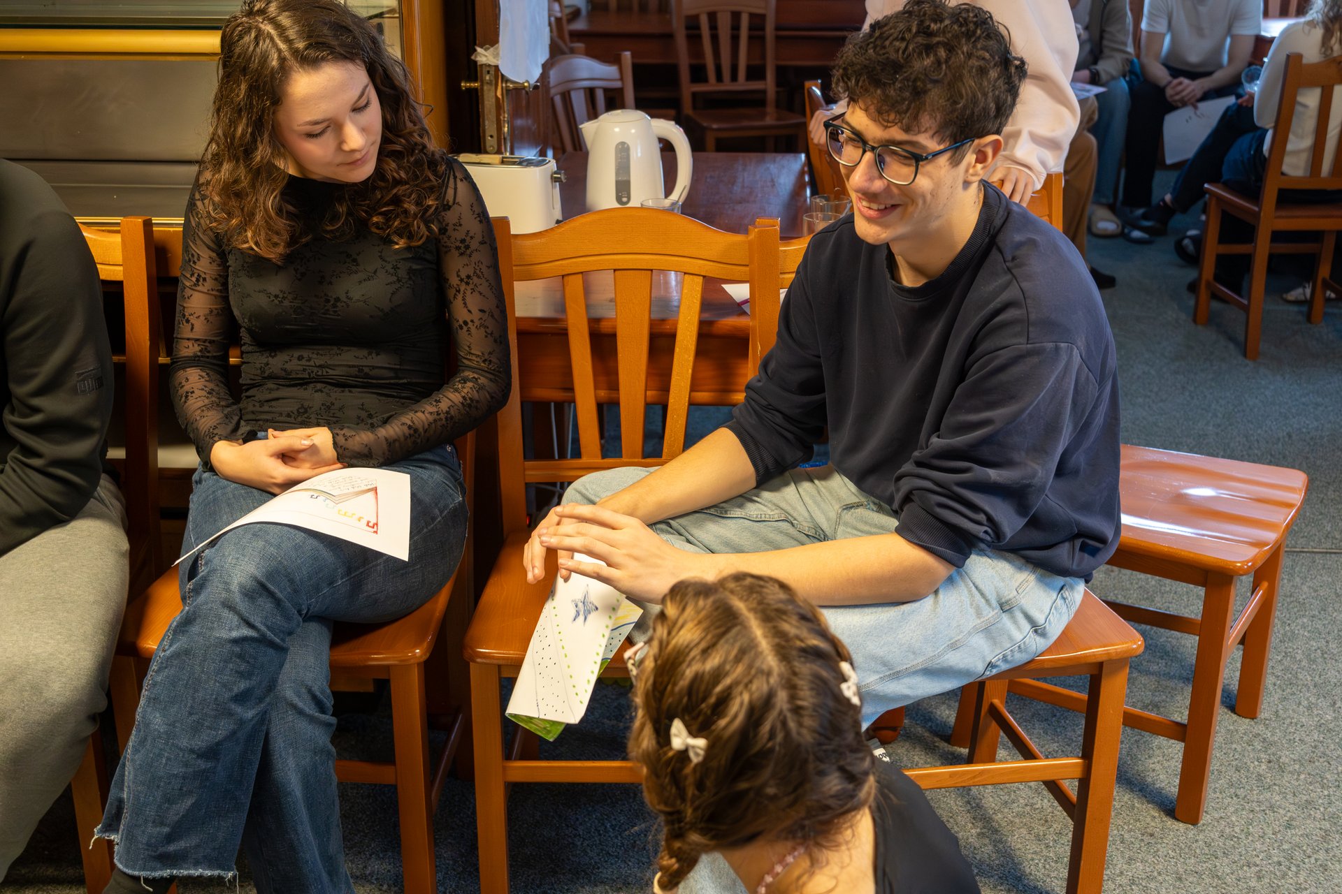 Participants during the opening day’s icebreakers