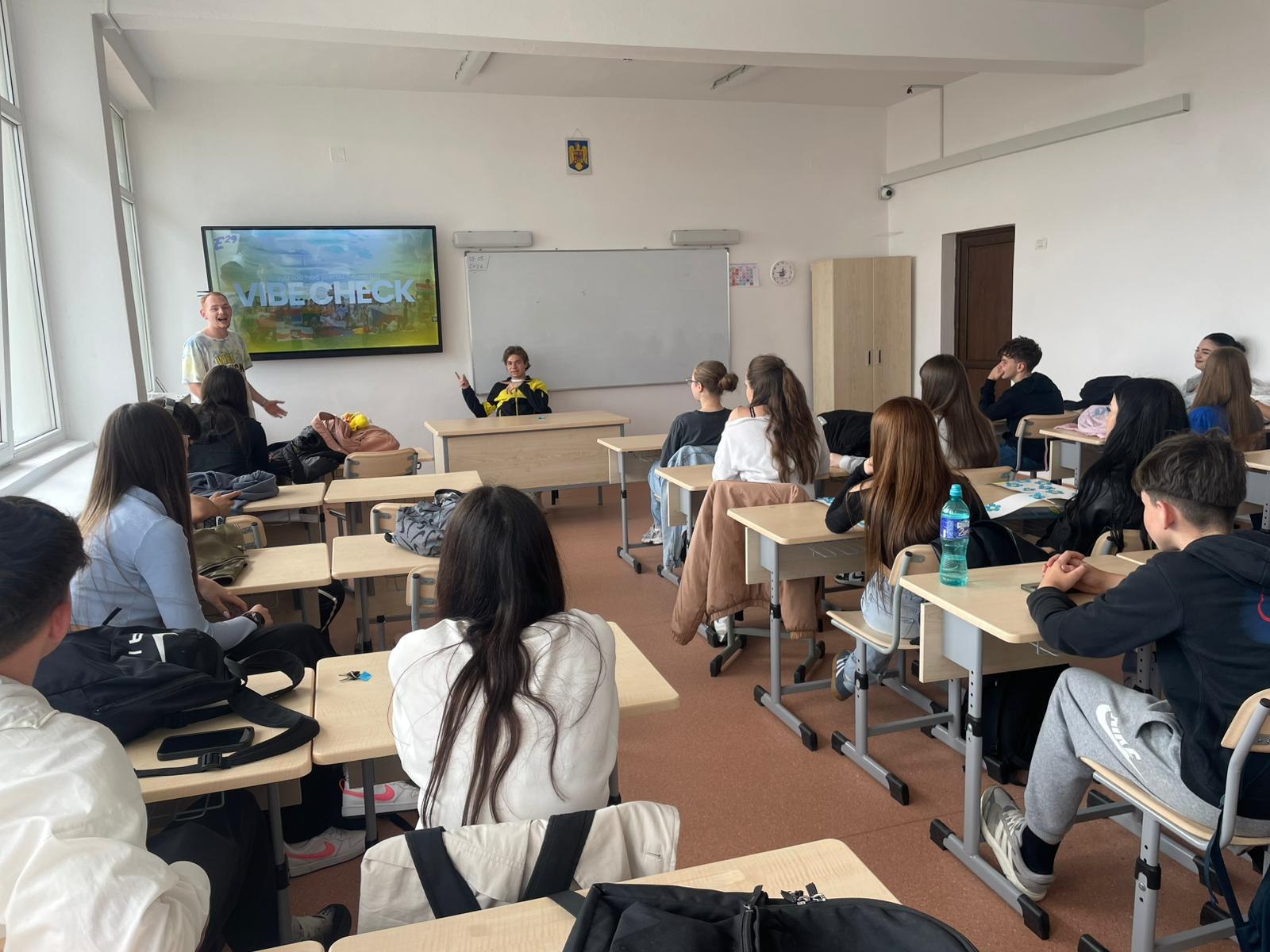 Vibe Check - Liceul Teoretic Octavian Codru Tăslăuanu - DEOR