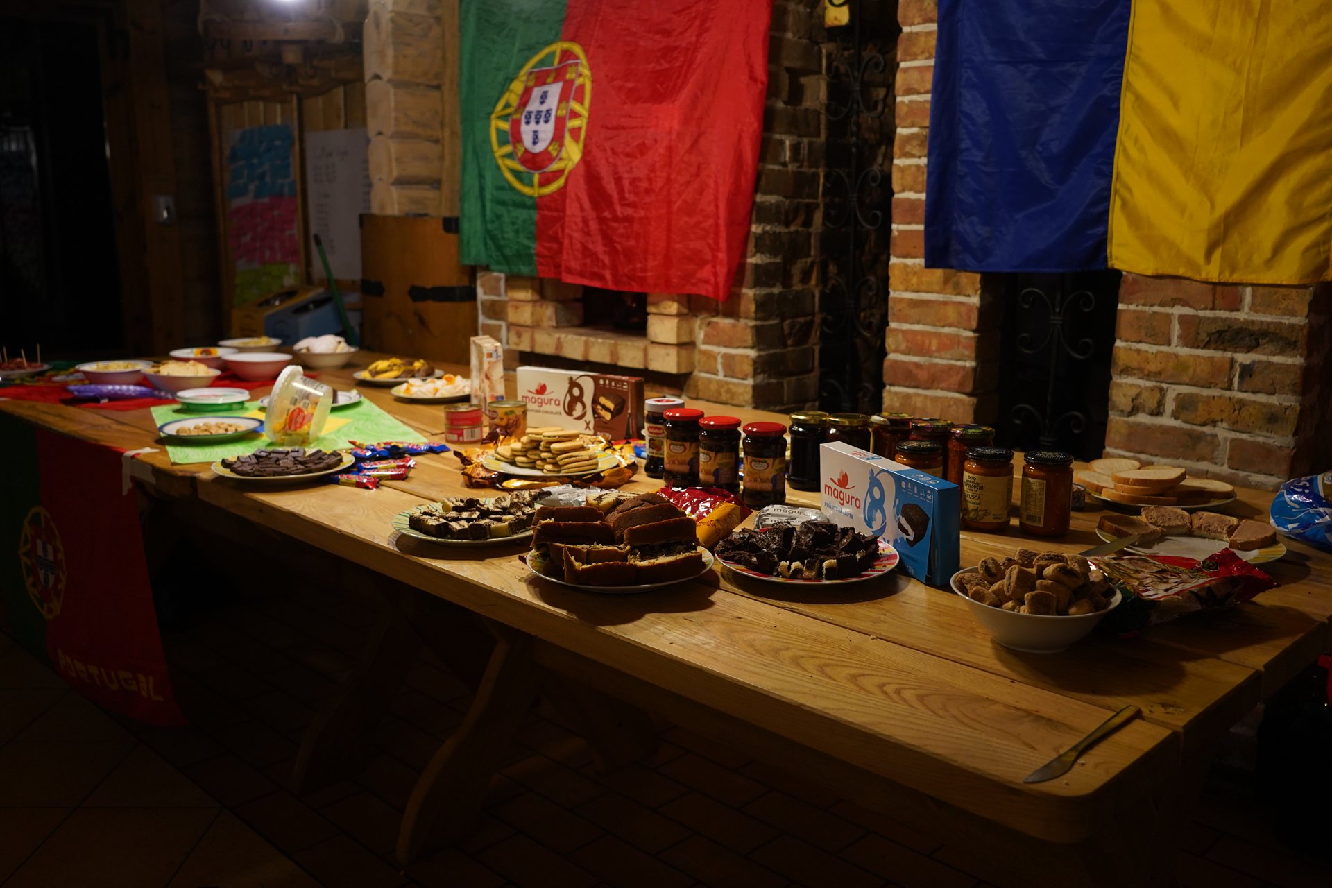 A cultural night spread