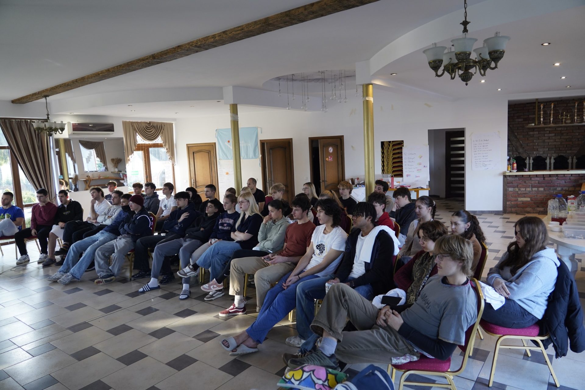 A workshop session in progress