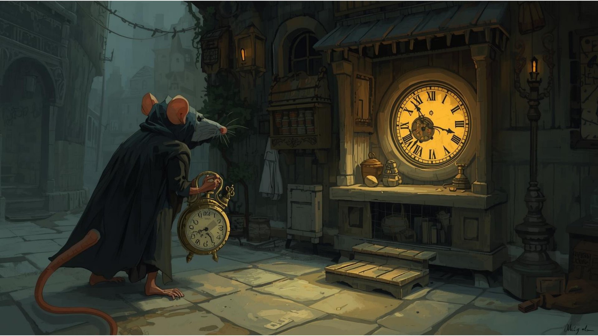 Milo the Clockmaker Mouse — page 2