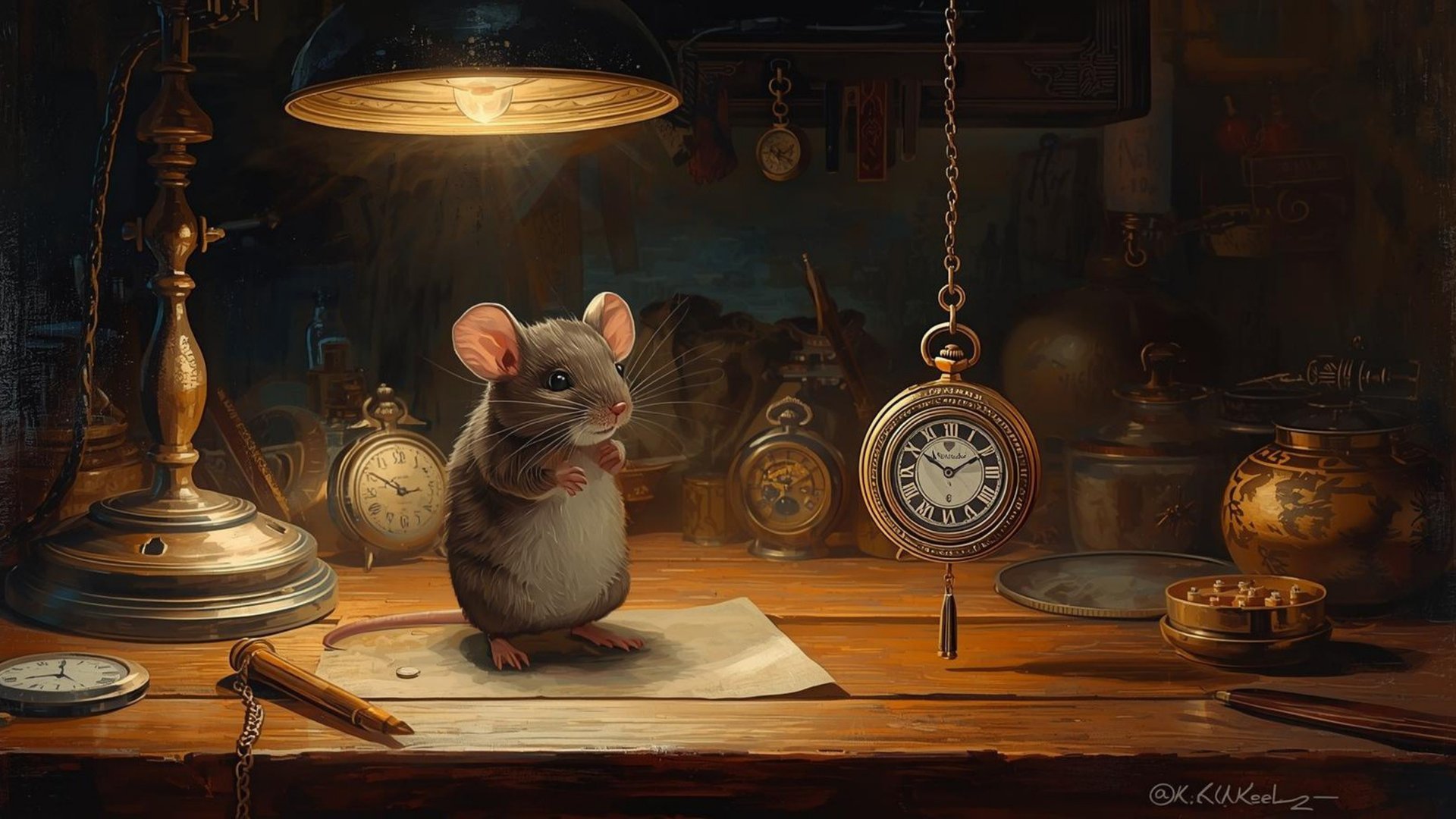 Milo the Clockmaker Mouse — page 15
