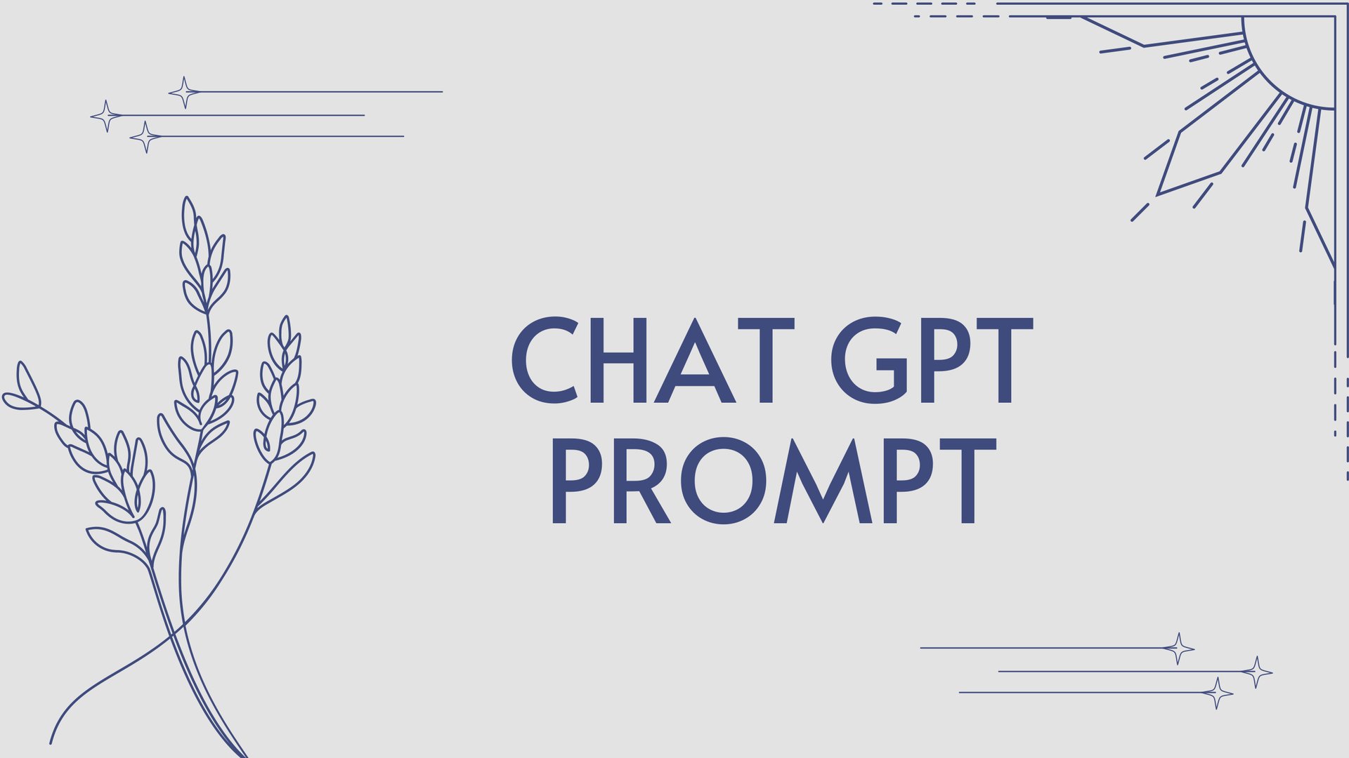 ChatGPT Prompt — page 1