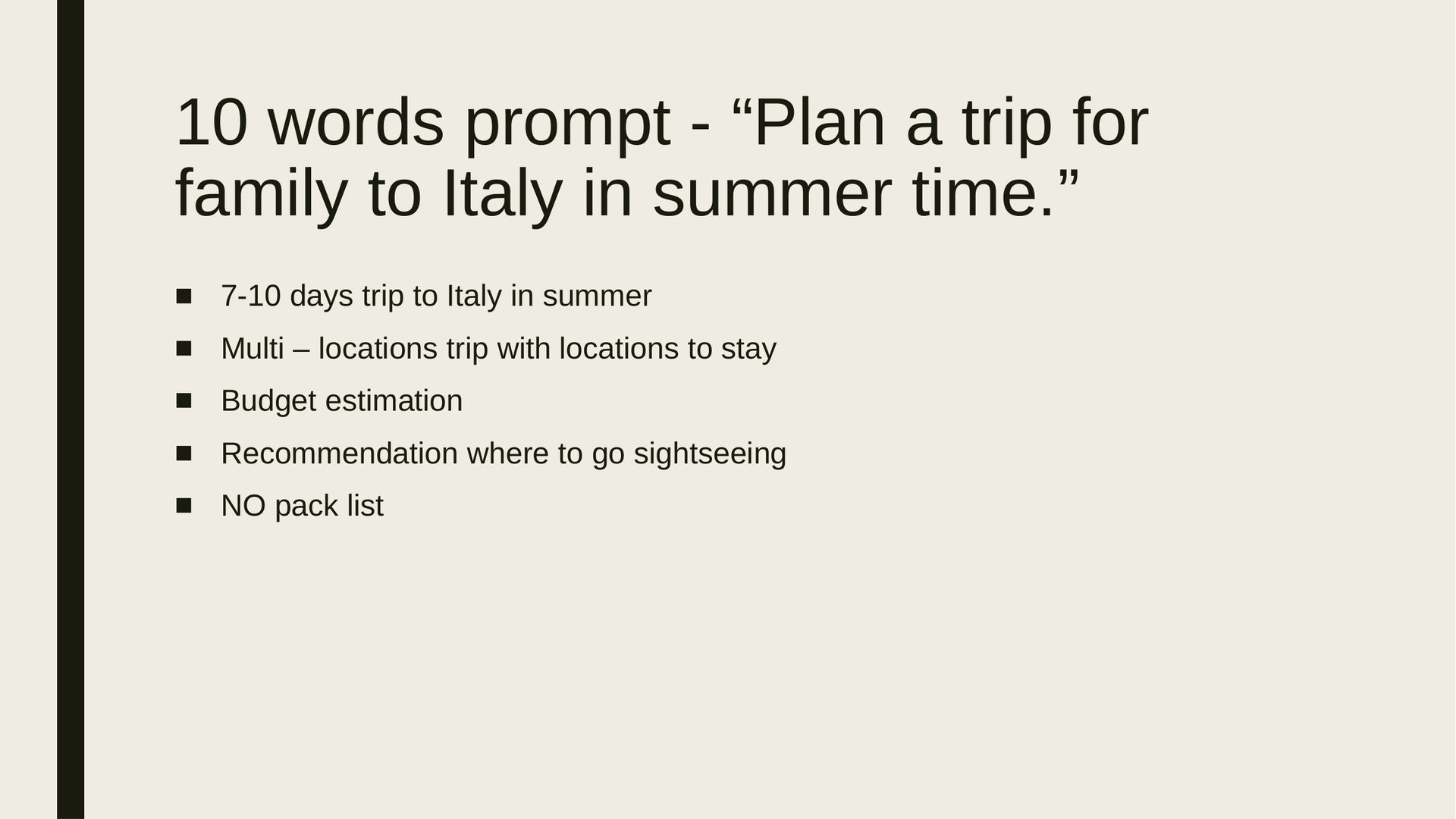 How to Prompt: Plan a Trip — page 4