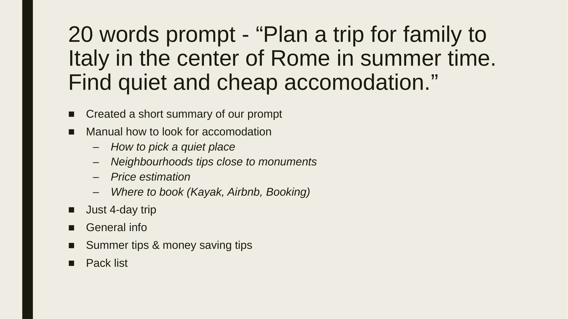 How to Prompt: Plan a Trip — page 6