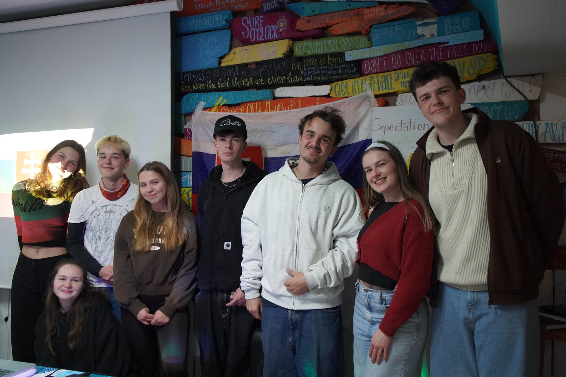Our group on their cultural night