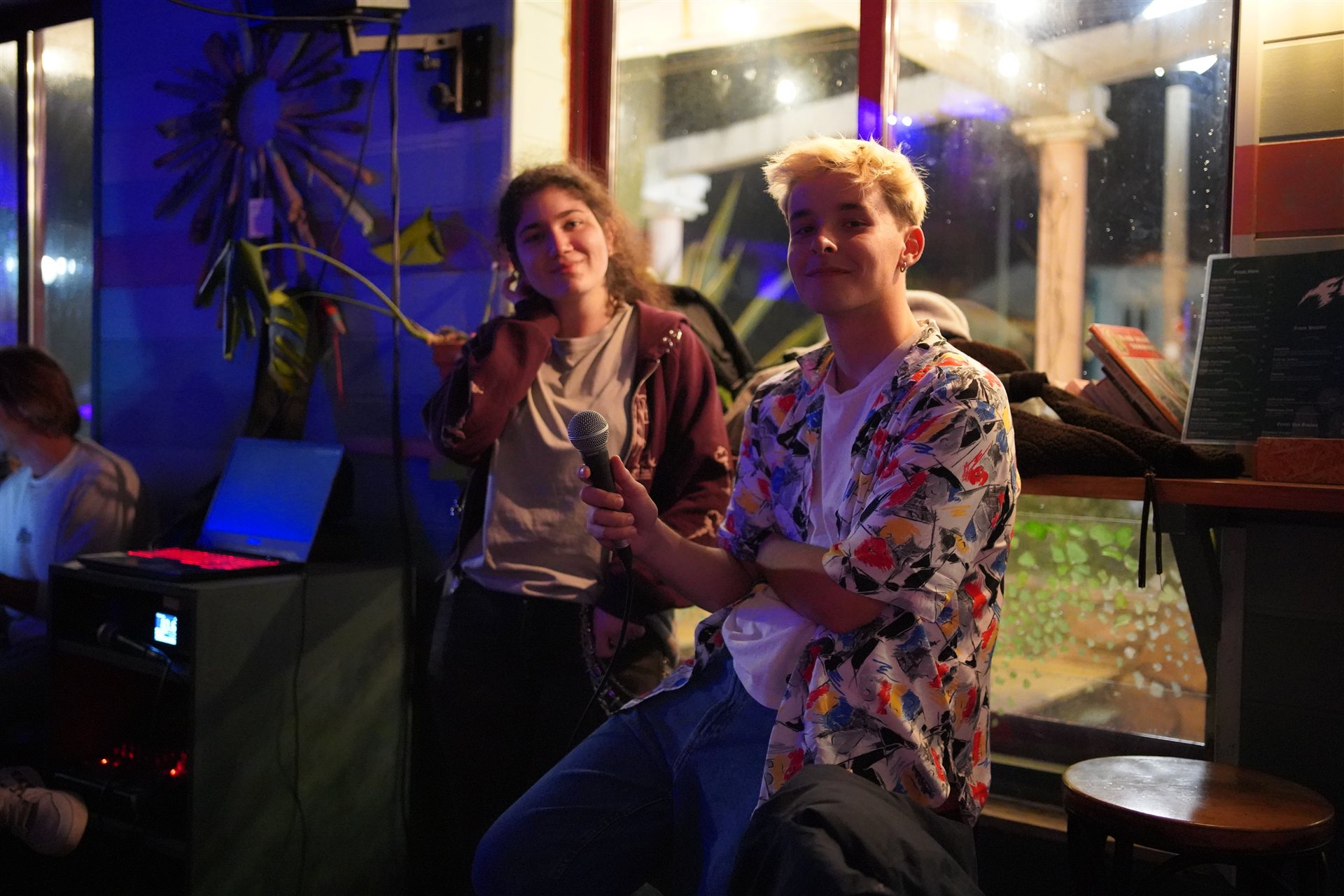 The karaoke night the group hosted for Peniche