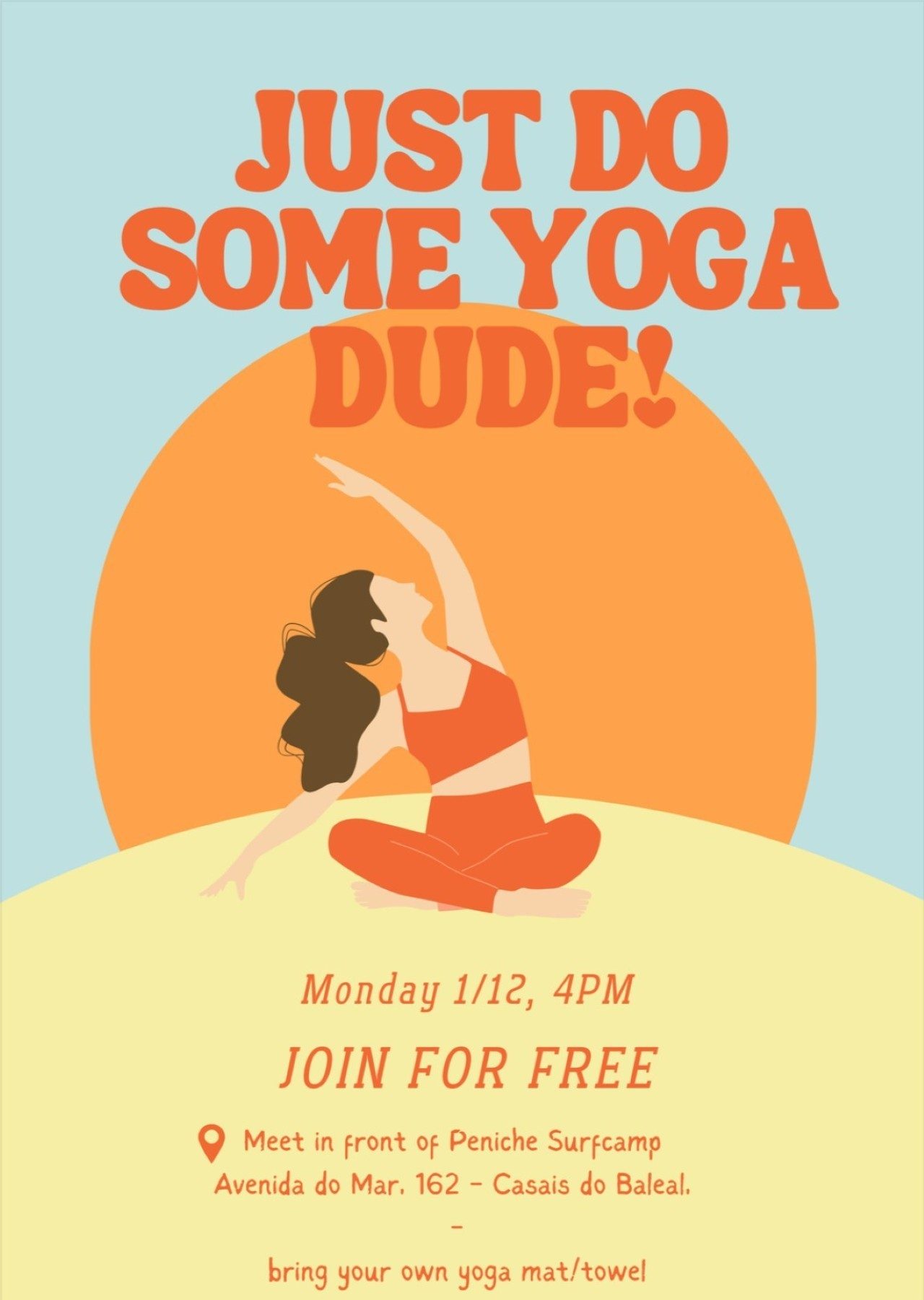 Event Poster - Yoga