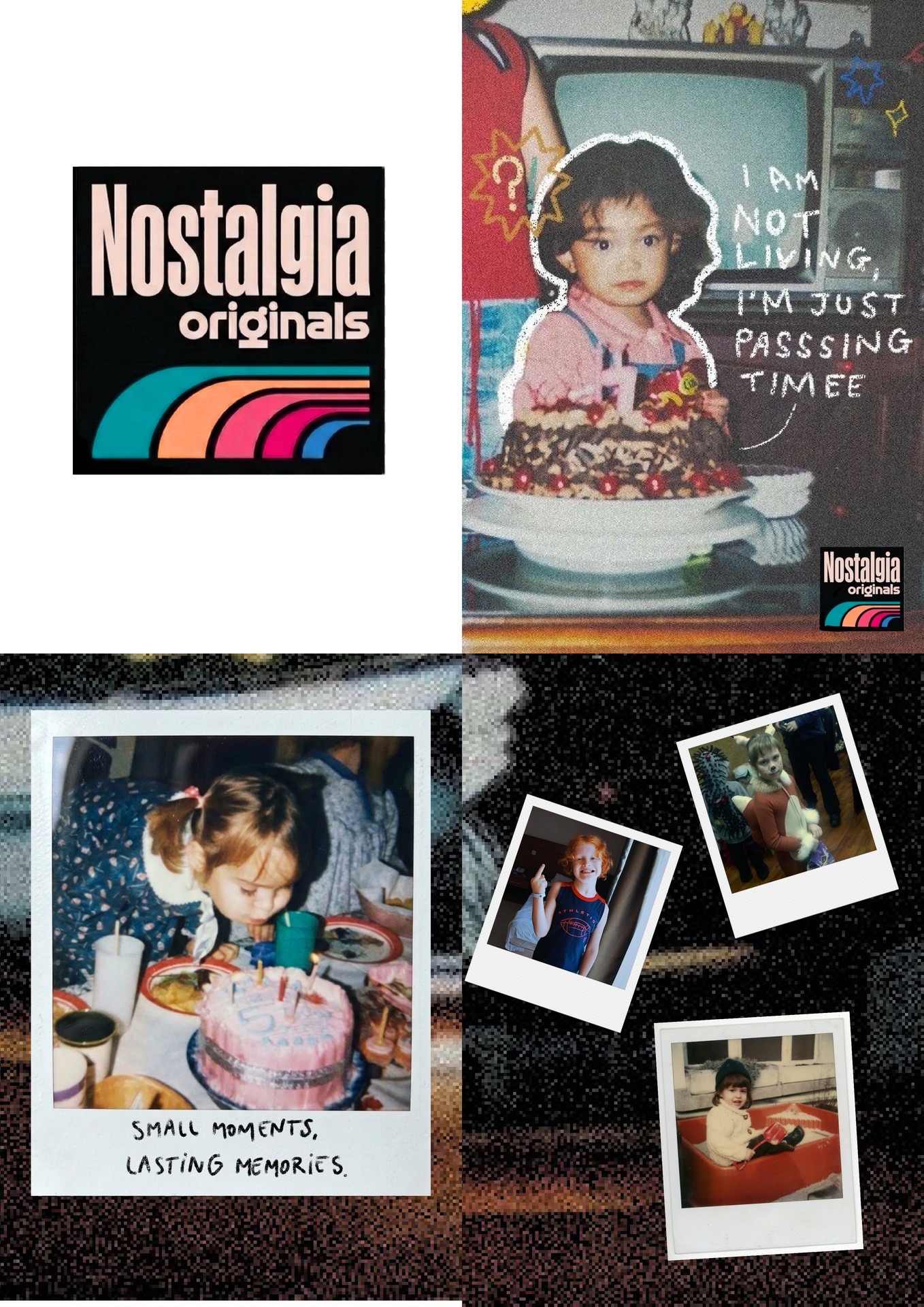 Rebrand It result: Nostalgia Originals Nostalgia Originals, a sixty-minute rebrand